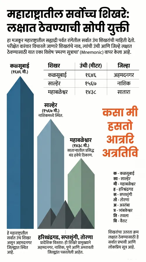 महाराष्ट्रातील प्रमुख शिखरे